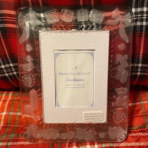 Lead Crystal Princess House Baby Frame